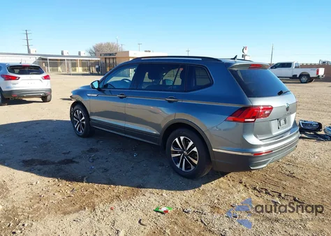 2024 Volkswagen Tiguan 2.0T S z USA, uszkodzony, nr VIN 3VVRB7AX0RM136162